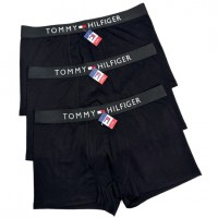Черные мужские трусы Tommy Hilfiger 3XL. Код: Т418